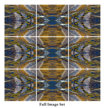 Load image into Gallery viewer, &quot;AQUA VELVET&quot;© TM9-6 Krys Glyphs Stacked
