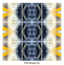 Load image into Gallery viewer, &quot;GLOWING FLOWING&quot;© TM9-6 Krys Glyphs Stacked
