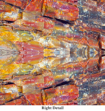 Load image into Gallery viewer, &quot;TEMPLE STAINED-GLASS&quot;© TM9-6 Krys Glyphs Stacked
